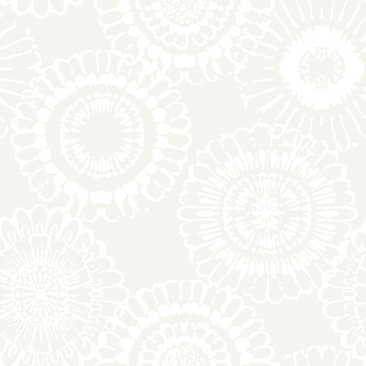 Chesapeake 4060-138910 Sonnet Platinum Floral Wallpaper
