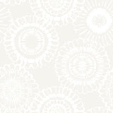 Chesapeake 4060-138910 Sonnet Platinum Floral Wallpaper