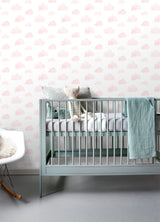 Chesapeake 4060-138929 Irie Pink Clouds Wallpaper