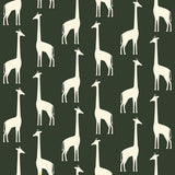 Chesapeake 4060-139060 Vivi Green Giraffe Wallpaper