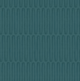 A-Street Prints 4066-26505 Lars Teal Retro Wave Wallpaper