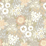 A-Street Prints 4066-26523 Karina Pastel Wildflower Garden Wallpaper