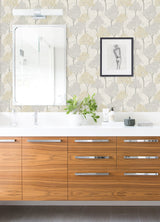 A-Street Prints 4066-26543 Lykke Neutral Textured Tree Wallpaper