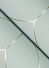 A-Street Prints 4066-26547 Sander Light Blue Geometric Wallpaper