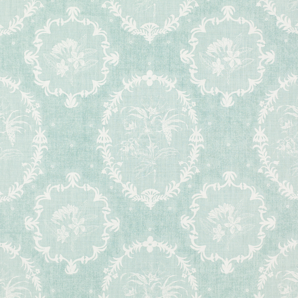 Schumacher 406B67 CAMEO in ROBIN'S EGG Fabric - RAOUL TEXTIL