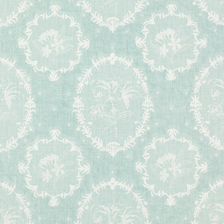 Schumacher 406B67 CAMEO in ROBIN'S EGG Fabric - RAOUL TEXTIL