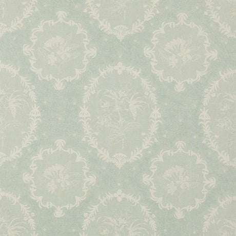 Schumacher 406N67 CAMEO in ROBIN'S EGG Fabric - RAOUL TEXTIL