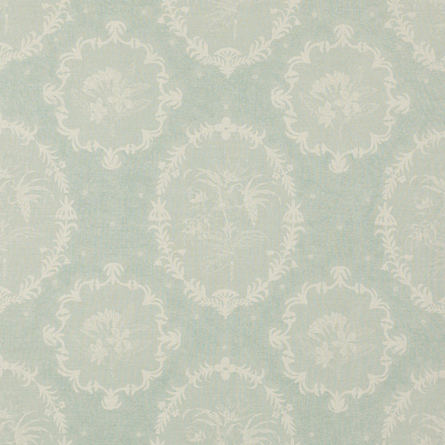 Schumacher 406N67 CAMEO in ROBIN'S EGG Fabric - RAOUL TEXTIL