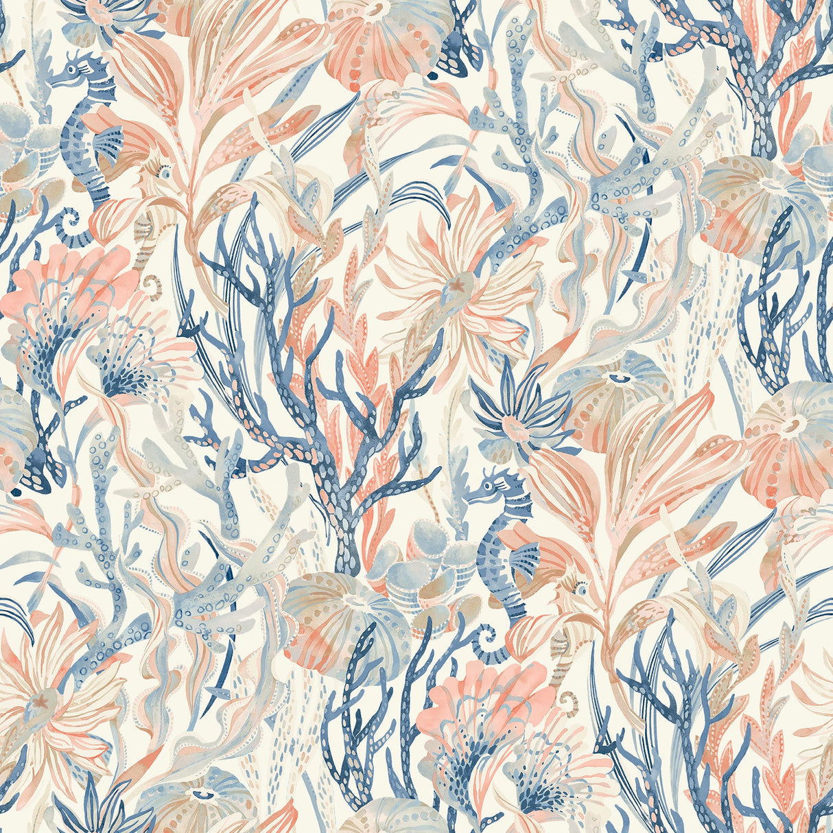 Chesapeake 4071-71000 Kelp Garden Coral Tropical Reef Wallpaper