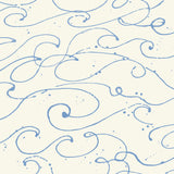 Chesapeake 4071-71005 Kuroshio Light Blue Ocean Wave Wallpaper