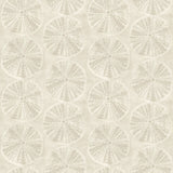 Chesapeake 4071-71027 Sea Biscuit Beige Sand Dollar Wallpaper
