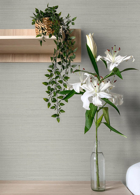 Chesapeake 4071-71050 Spinnaker Grey Netting Wallpaper