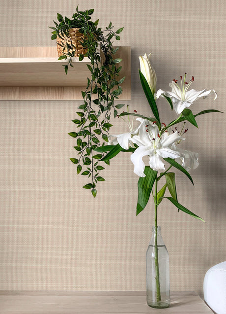 Chesapeake 4071-71052 Spinnaker Neutral Netting Wallpaper