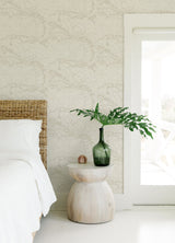 Chesapeake 4071-71057 Charts Taupe Nautical Chart Wallpaper