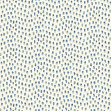 Chesapeake 4071-71060 Sand Drips Blue Painted Dots Wallpaper
