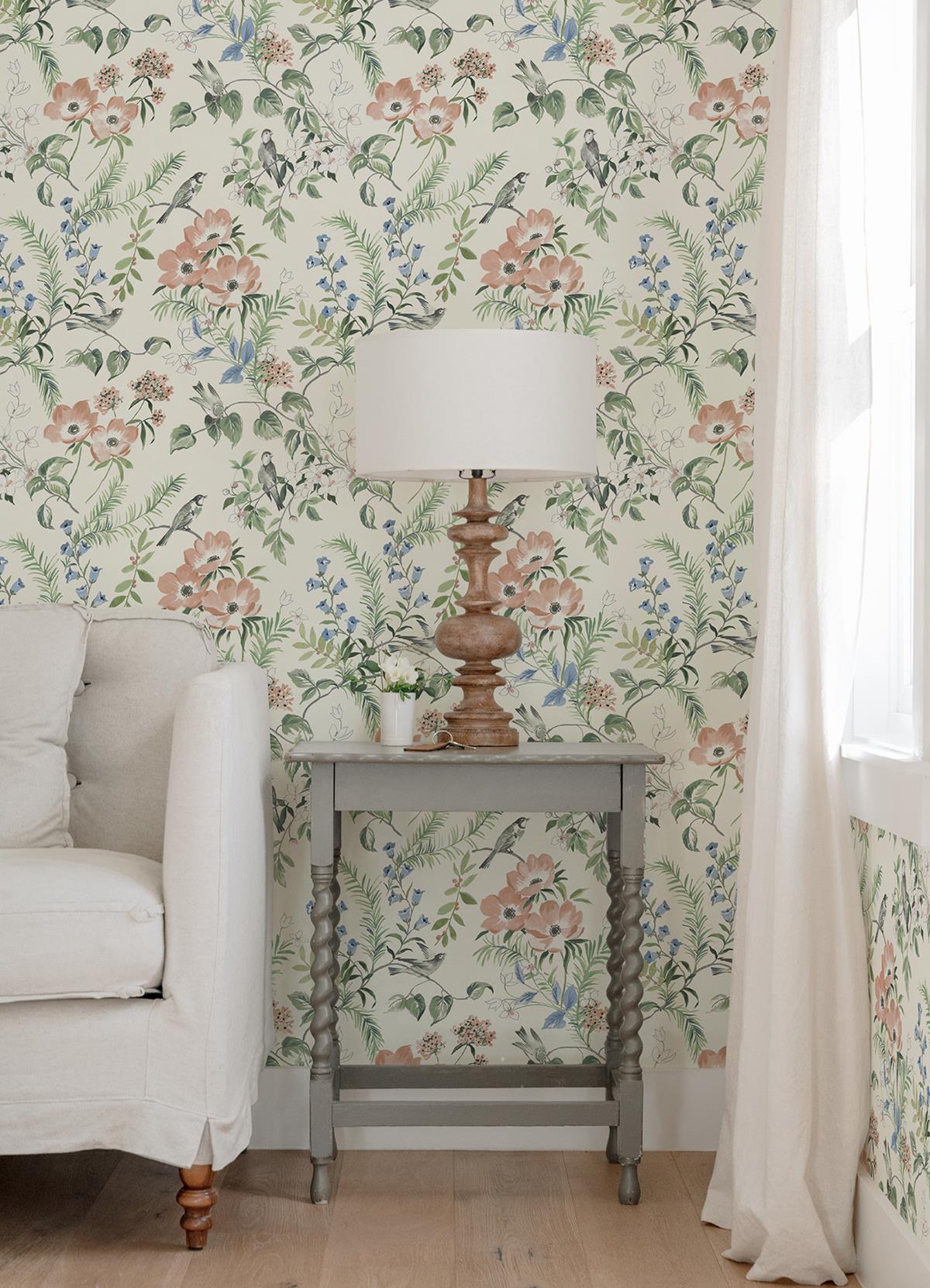 Chesapeake 4072-70002 Frederique Multicolor Bloom Wallpaper