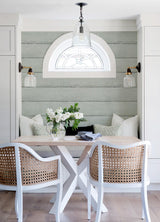 Chesapeake 4072-70013 Morgan Seafoam Distressed Wood Wallpaper