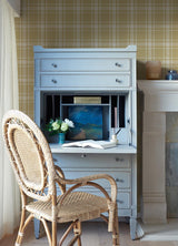 Chesapeake 4072-70015 Antoine Wheat Flannel Wallpaper