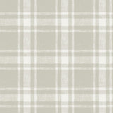Chesapeake 4072-70018 Antoine Taupe Flannel Wallpaper