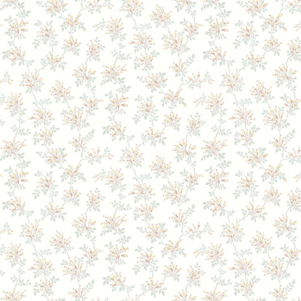 Chesapeake 4072-70036 Sofiane Yellow Botanical Trail Wallpaper