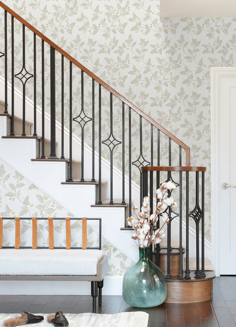 A-Street Prints 4074-26603 Ardell Wheat Botanical Wallpaper