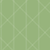 A-Street Prints 4074-26605 Walcott Light Green Stitched Trellis Wallpaper