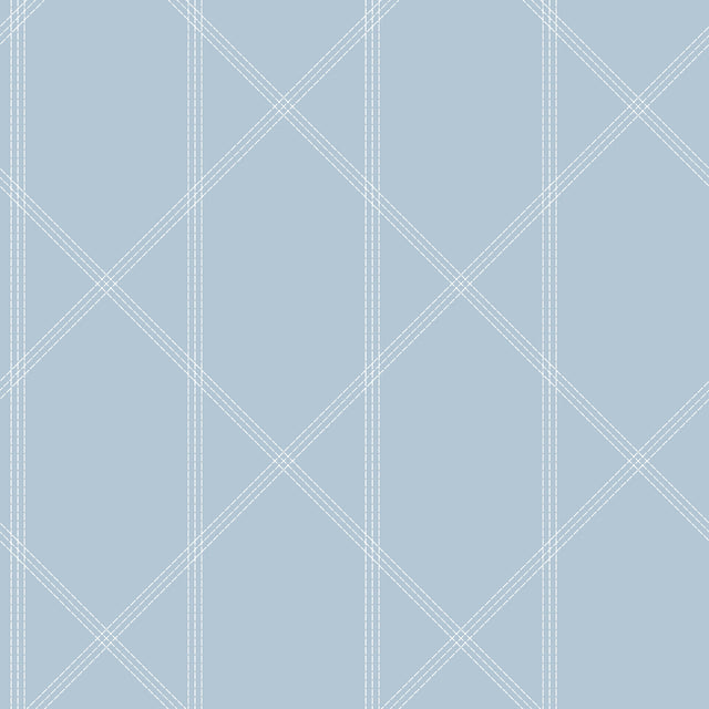 A-Street Prints 4074-26608 Walcott Light Green Stitched Trellis Wallpaper - Eade's Wallpaper