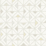 A-Street Prints 4074-26636 Jekyl Beige Triangles Wallpaper