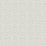 A-Street Prints 4074-26652 Glynn Light Grey Chevron Wallpaper