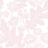 A-Street Prints 4074-87374 Augusta Pink Flock Damask Wallpaper
