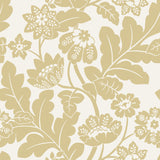 A-Street Prints 4074-87377 Augusta Butter Flock Damask Wallpaper