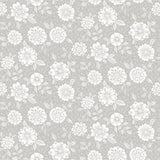 A-Street Prints 4080-15909 Lizette Grey Charming Floral Wallpaper