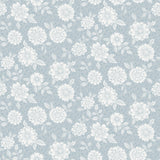 A-Street Prints 4080-15912 Lizette Light Blue Charming Floral Wallpaper