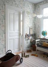 A-Street Prints 4080-33000 Anemone Light Grey Floral Wallpaper