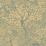 A-Street Prints 4080-83107 Olle Light Yellow Forest Sanctuary Wallpaper