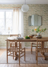 A-Street Prints 4080-92135 Magdalena Light Yellow Dandelion Wallpaper