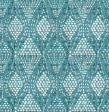 A-Street Prints 4081-26318 Grady Teal Dotted Geometric Wallpaper