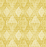 A-Street Prints 4081-26321 Grady Yellow Dotted Geometric Wallpaper