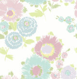 A-Street Prints 4081-26325 Essie Pastel Painterly Floral Wallpaper