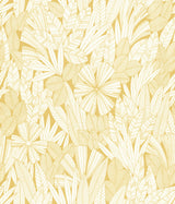 A-Street Prints 4081-26343 Bannon Yellow Leaves Wallpaper