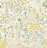 A-Street Prints 4081-26348 Chilton Yellow Wildflowers Wallpaper