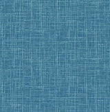 A-Street Prints 4081-26351 Emerson Teal Faux Linen Wallpaper