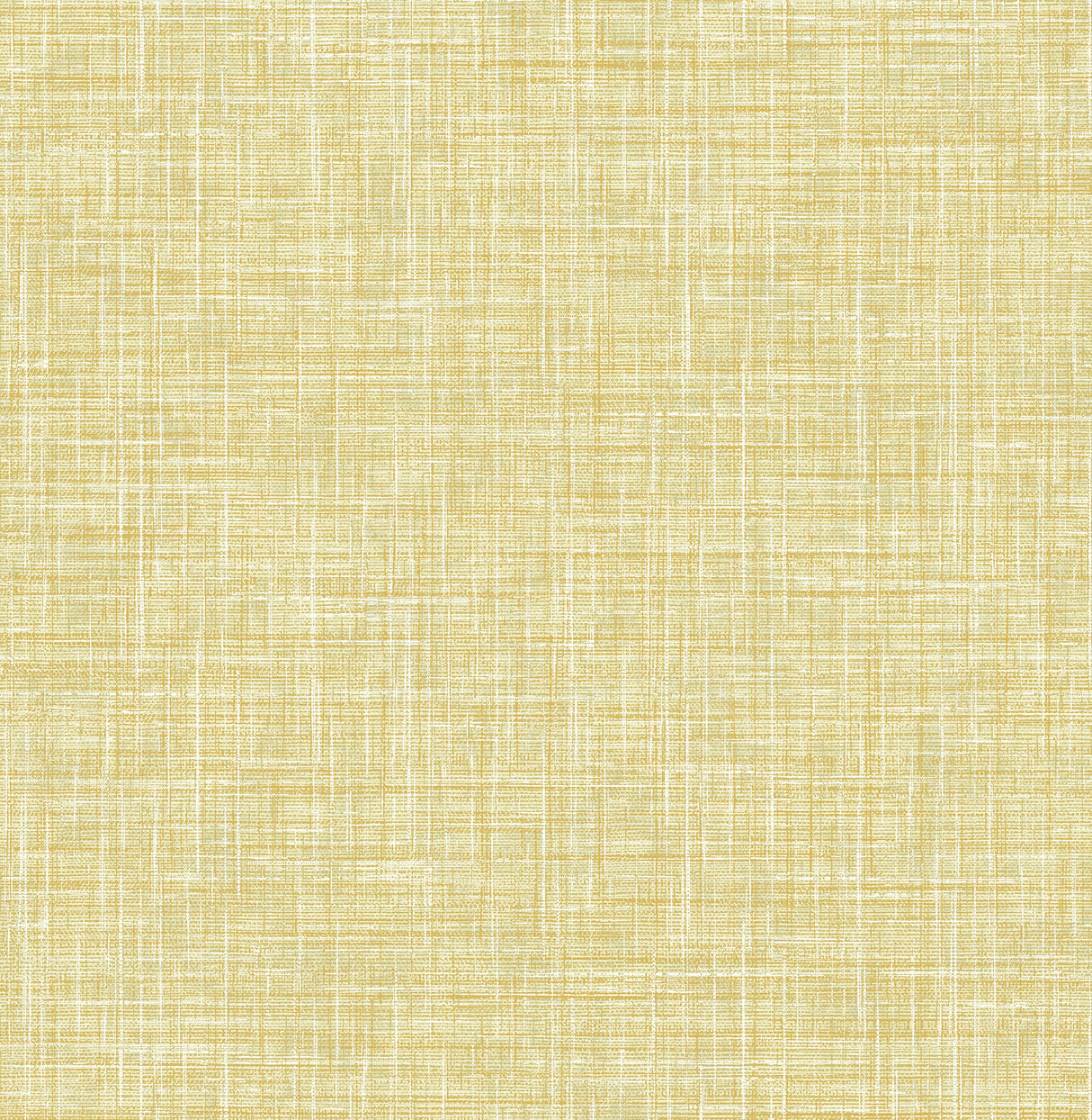 A-Street Prints 4081-26356 Emerson Yellow Faux Linen Wallpaper