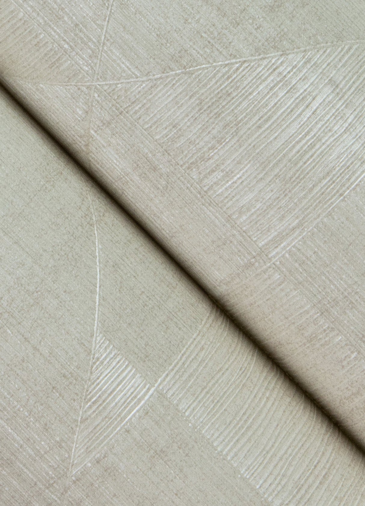 Advantage 4082-381966 Wegener Ivory Geometric Wallpaper