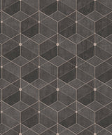 Advantage 4082-382024 Muir Chocolate Geo Wallpaper