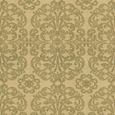 KRAVET COUTURE 4085.4.0 METALLIC MOTIF NICKEL Fabric