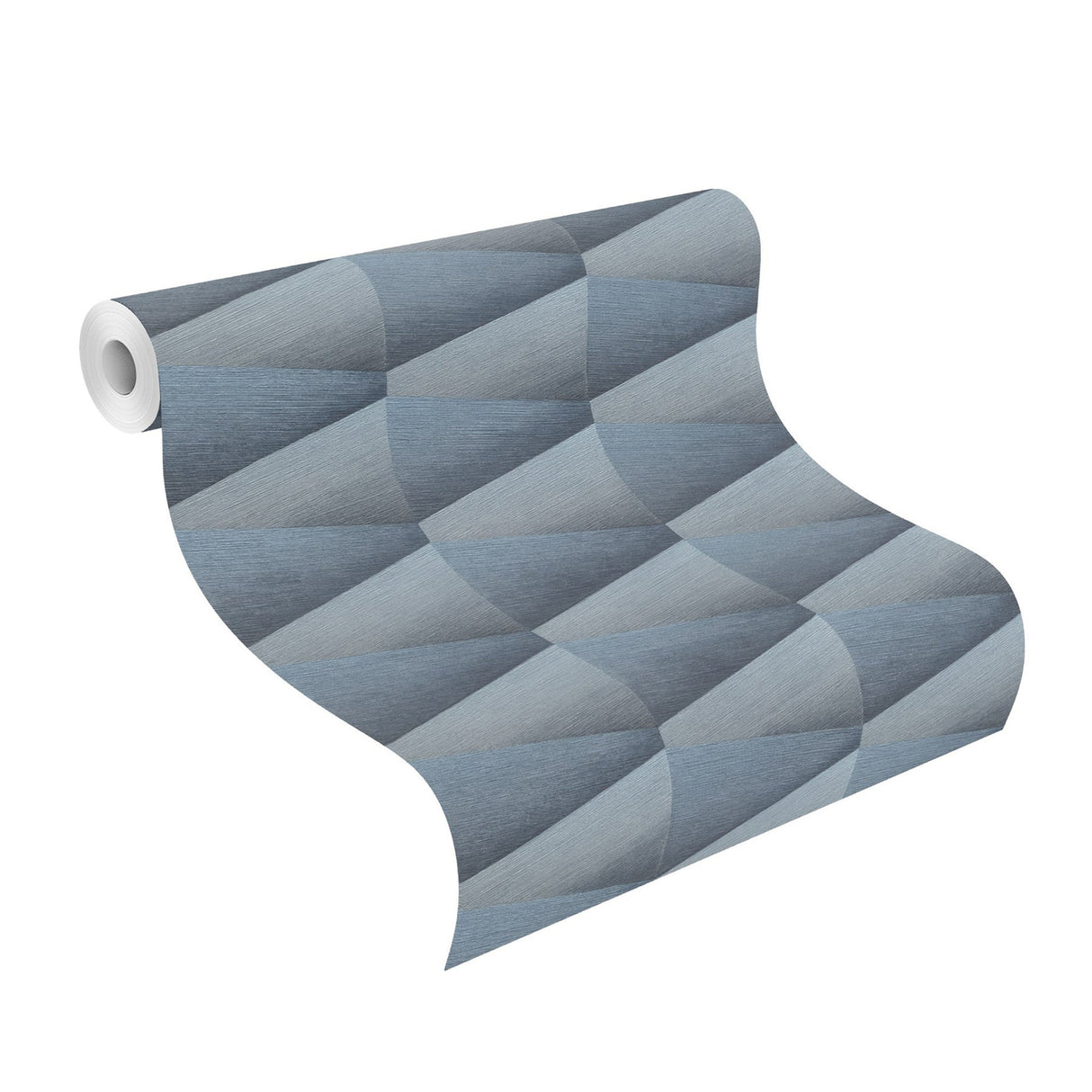 Advantage 4096-554656 Shae Indigo Geo Wallpaper
