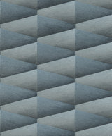 Advantage 4096-554656 Shae Indigo Geo Wallpaper