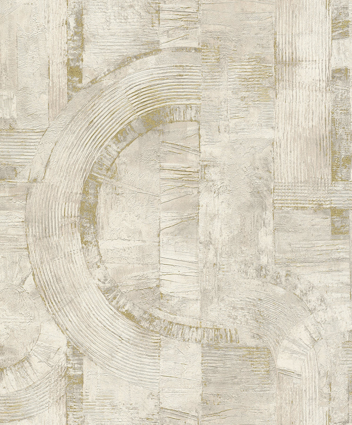 Advantage 4096-554755 Abe Cream Geo Wallpaper