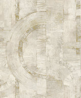 Advantage 4096-554755 Abe Cream Geo Wallpaper
